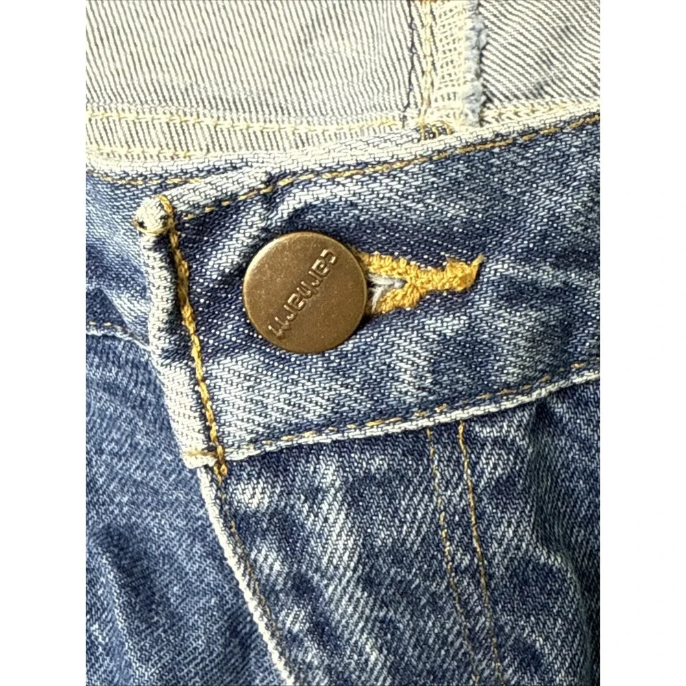 Mens Carhartt Straight Leg Relaxed Fit Jeans Pants Vtg Grandpa Big 48 x 30
